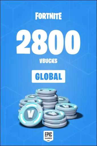 Fortnite - 2800 V-Bucks Card (Global) - Digital Key