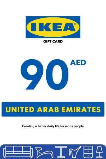 IKEA 90 AED Gift Card (United Arab Emirates) - Digital Key