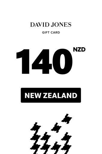 David Jones 140 NZD Gift Card (New Zealand) - Digital Key