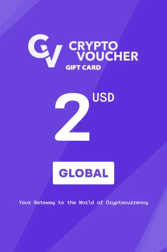 Crypto Voucher 2 USD Gift Card (Global) - Digital Key