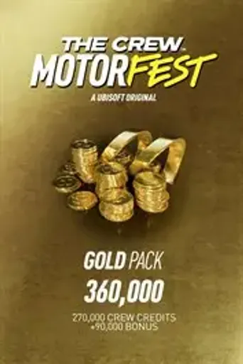 The Crew Motorfest Gold Pack 360000 Crew Credits DLC (Global) (Xbox Series X|S) - Xbox Live - Digital Key