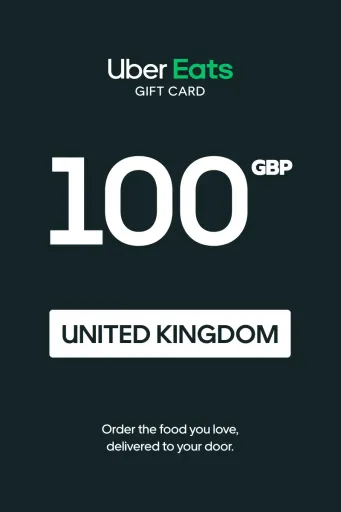 Product Image - Uber Eats 100 GBP Gift Card (United Kingdom) - Digital Key