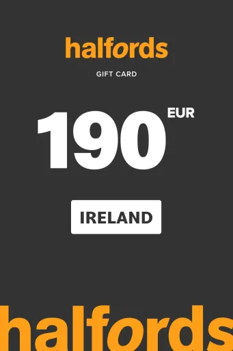 Halfords 190 EUR Gift Card (Ireland) - Digital Key