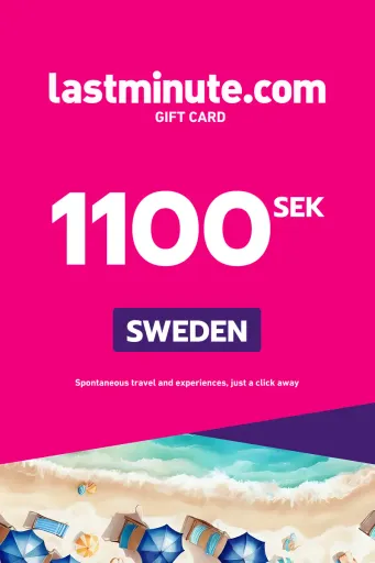 lastminute.com 1100 SEK Gift Card (Sweden) - Digital Key