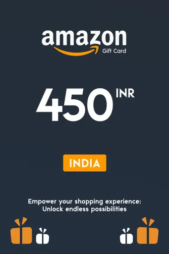 Amazon 450 INR Gift Card (India) - Digital Key