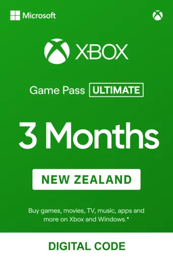 Xbox Game Pass Ultimate 3 Months (New Zealand) - Xbox Live - Digital Key