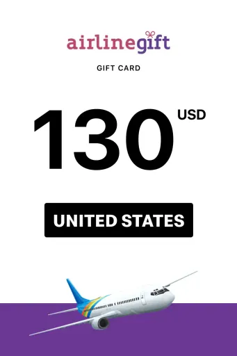 Airline Gift 130 USD Gift Card (United States) - Digital Key