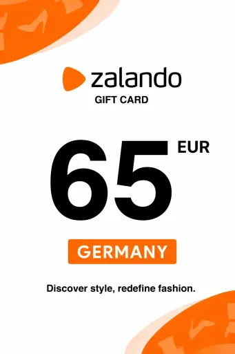 Zalando 65 EUR Gift Card (Germany) - Digital Key