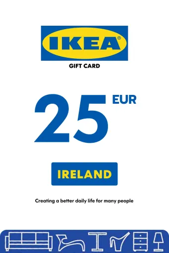 IKEA 25 EUR Gift Card (Ireland) - Digital Key