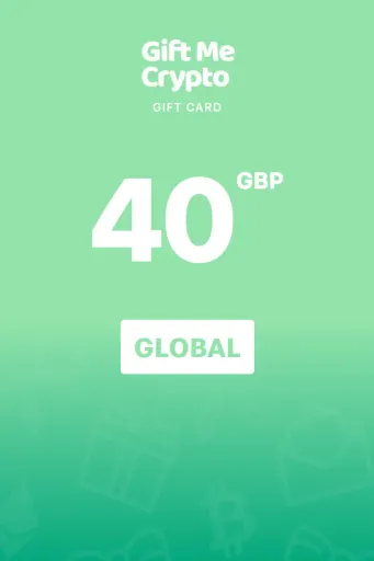 Gift Me Crypto (BTC) 40 GBP Gift Card (Global) - Digital Key