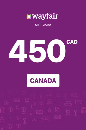 Wayfair 450 CAD Gift Card (Canada) - Digital Key