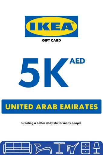 IKEA 5000 AED Gift Card (United Arab Emirates) - Digital Key