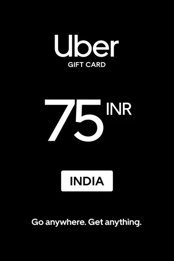 Uber 75 INR Gift Card (India) - Digital Key