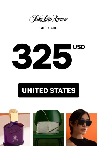 Saks Fifth Avenue 325 USD Gift Card (United States) - Digital Key