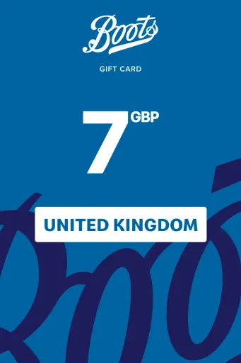 Boots 7 GBP Gift Card (United Kingdom) - Digital Key