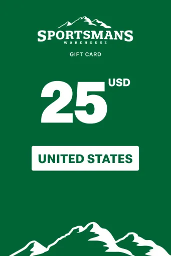 Sportsman's Warehouse 25 USD Gift Card (United States) - Digital Key