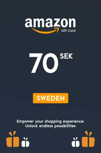 Amazon 70 SEK Gift Card (Sweden) - Digital Key