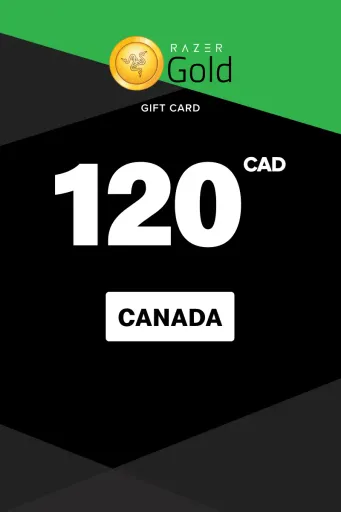 Razer Gold 120 CAD Gift Card (Canada) - Digital Key