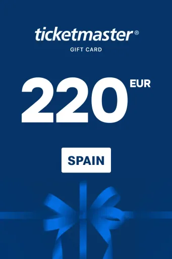 Ticketmaster 220 EUR Gift Card (Spain) - Digital Key