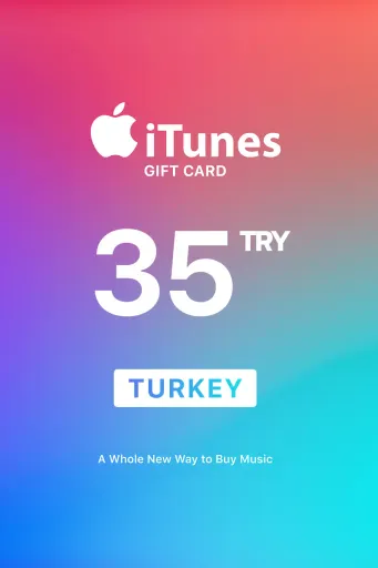 Apple iTunes 35 TRY Gift Card (Turkey) - Digital Key