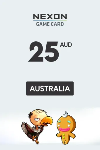 Nexon Game Card 25 AUD Gift Card (Australia) - Digital Key