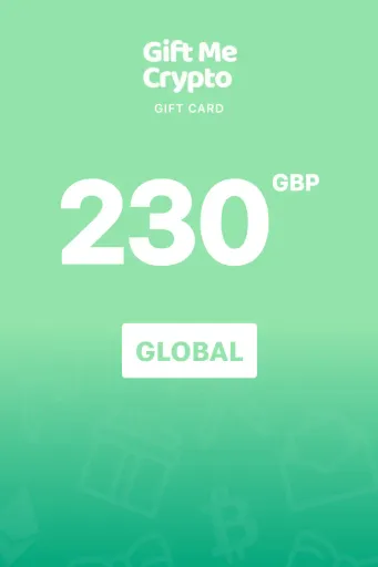 Gift Me Crypto 230 GBP Gift Card (Global) - Digital Key