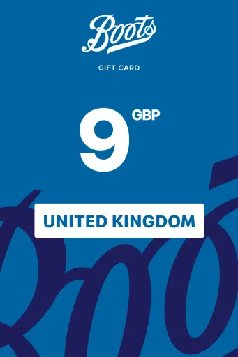 Boots 9 GBP Gift Card (United Kingdom) - Digital Key