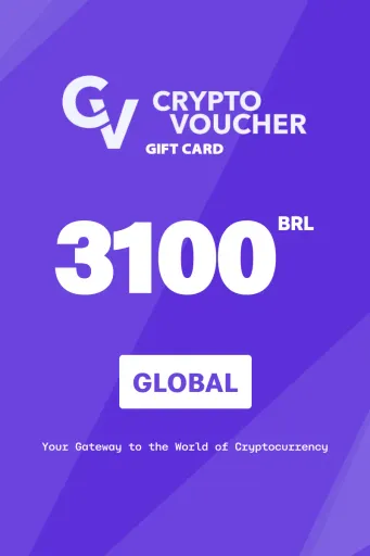 Crypto Voucher 3100 BRL Gift Card (Global) - Digital Key