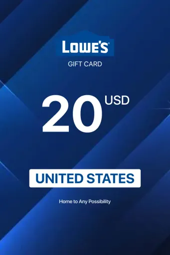 Lowes 20 USD Gift Card (United States) - Digital Key