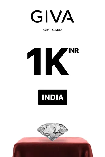 GIVA 1000 INR Gift Card (India) - Digital Key