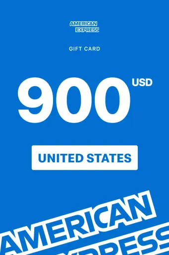 American Express 900 USD Gift Card (United States) - Digital Key