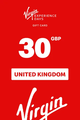 Virgin Experience Days 30 GBP Gift Card (United Kingdom) - Digital Key