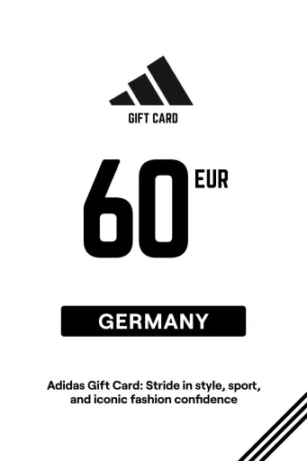 Adidas 60 EUR Gift Card (Germany) - Digital Key