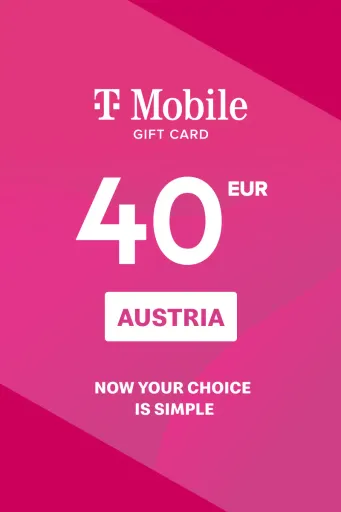 T-Mobile 40 EUR Gift Card (Austria) - Digital Key