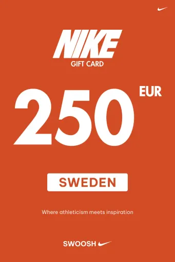 Nike 250 EUR Gift Card (Sweden) - Digital Key