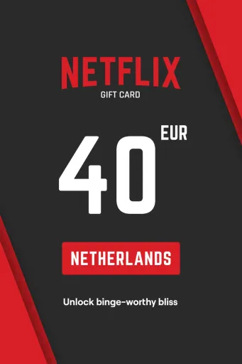 Product Image - Netflix 40 EUR Gift Card (Netherlands) - Digital Key