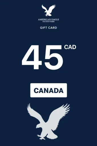 Product Image - American Eagle Outfitters 45 CAD Gift Card (Canada) - Digital Key