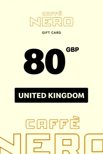 Caffè Nero 80 GBP Gift Card (United Kingdom) - Digital Key