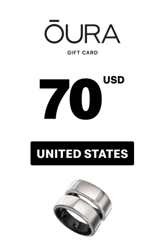 Oura Ring 70 USD Gift Card (United States) - Digital Key