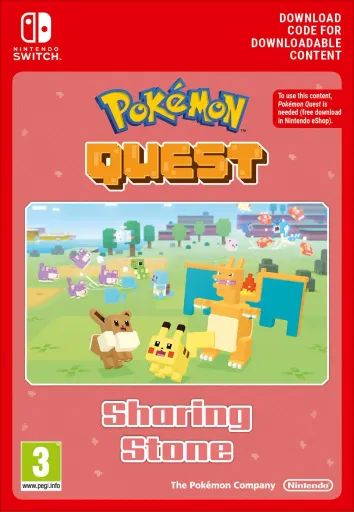 Product Image - Pokemon Quest Sharing Stone DLC (Europe) (Nintendo Switch) - Nintendo - Digital Key