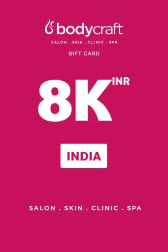 Body Craft 8000 INR Gift Card (India) - Digital Key