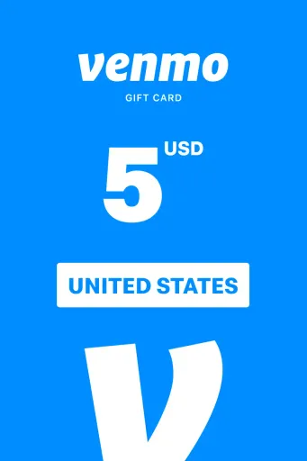 Venmo 5 USD Gift Card (United States) - Digital Key