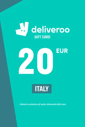 Deliveroo 20 EUR Gift Card (Italy) - Digital Key