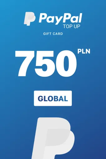 PayPal Instant Top Up 750 PLN Gift Card (Global) - Digital Key