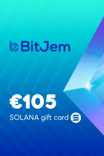 BitJem (SOL) 105 EUR Crypto Gift Card (Global) - Digital Key