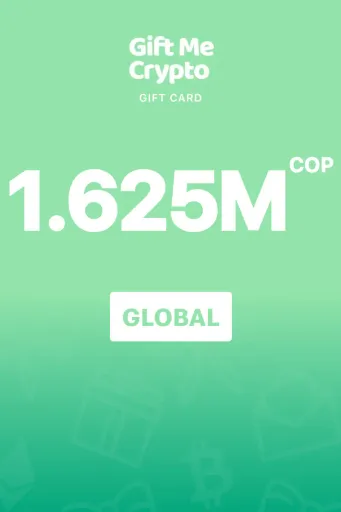 Gift Me Crypto 1625000 COP Gift Card (Global) - Digital Key