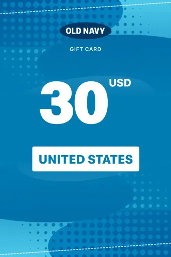 Old Navy 30 USD Gift Card (United States) - Digital Key