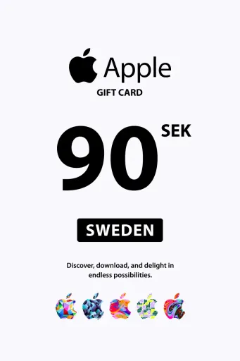 Apple 90 SEK Gift Card (Sweden) - Digital Key