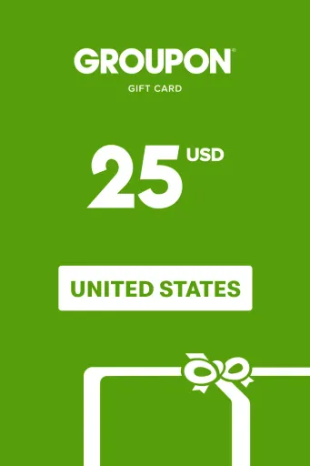 Product Image - Groupon 25 USD Gift Card (United States) - Digital Key