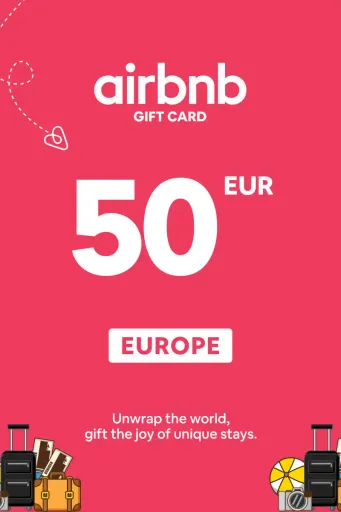 Product Image - Airbnb 50 EUR Gift Card (Europe) - Digital Key